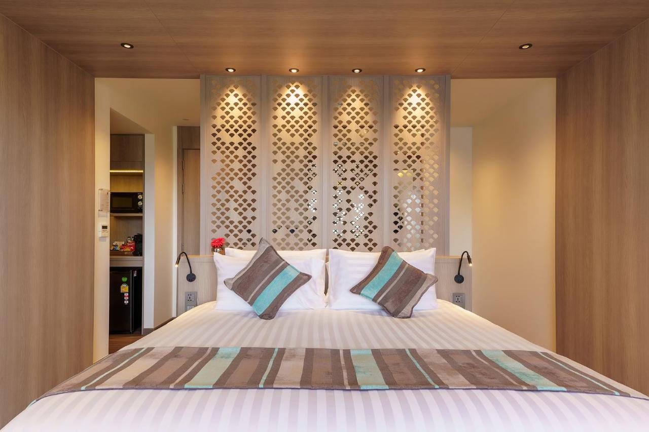 Fifth Pattaya Jomtien By Shiwalai Int Hotel Exterior photo A bedroom at the hotel